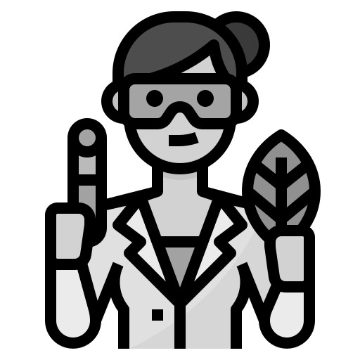 Icon of a scientist as a placeholder
